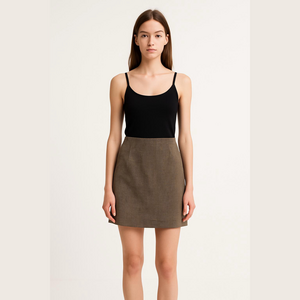 Rafaella plaid skirt